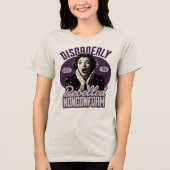 CDdisorderly25 Tri-Blend Shirt (Voorkant)