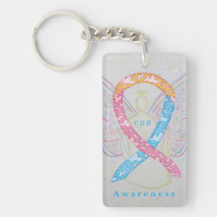 CDH Angel Awareness Ribbon Sleutelhanger