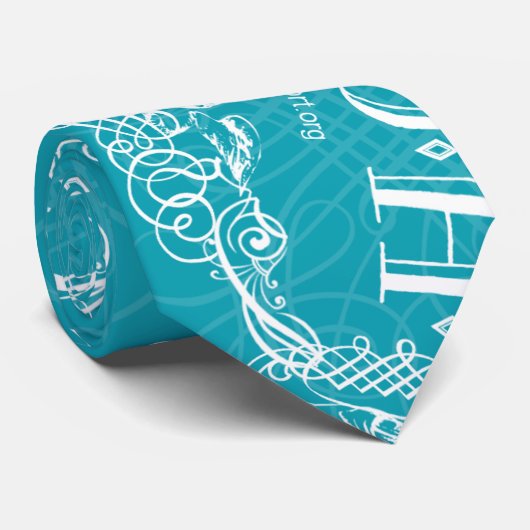 CDH Awareness Necktie Stropdas (Opgerold)