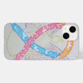 CDH Awareness Ribbon Angel Aangepaste iPhone Case (Achterkant (horizontaal))