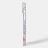 CDH Awareness Ribbon Angel Aangepaste iPhone Case (Achterkant / Links)