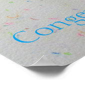 CDH Awareness Ribbon Angel Cherub Art Print Poster (Hoek)