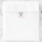 CDH Awareness Ribbon Angel Custom Sticker Decals (Tas)