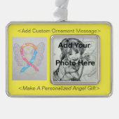 CDH Awareness Ribbon Angel Ornament (Voorkant)