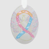 CDH Awareness Ribbon Angel Ornament (voorkant)