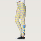 CDH Awareness Ribbon Hope Cure Cherub Leggings (Links)