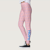 CDH Awareness Ribbon Hope Cure Custom Art Leggings (Links)