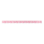 CDH Awareness Ribbon Pink Clouds Satijnen Lint (Voorkant)