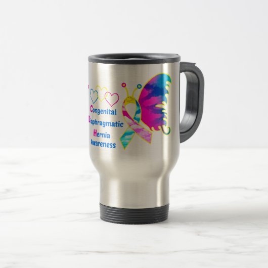 CDH Awareness Travel Mug Reisbeker (Voorkant rechts)