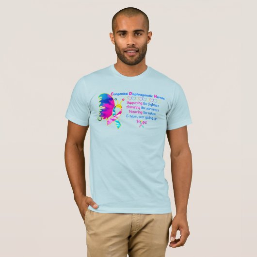cdh - bewustmakingsstijl 1 t-shirt (Voorkant volledig)