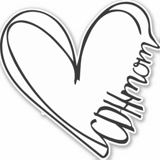 CDH Moeder Sticker (Voorkant)