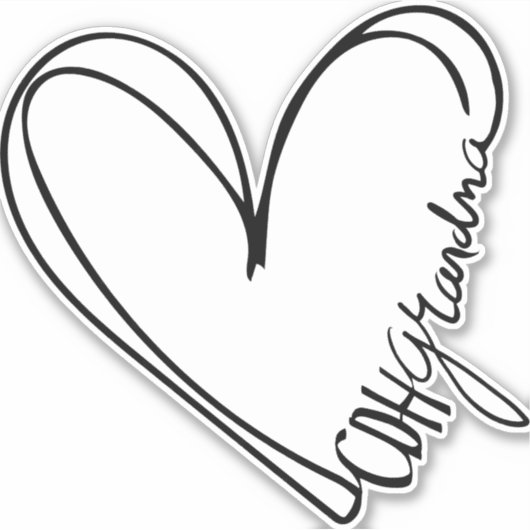 CDH oma Sticker (Voorkant)