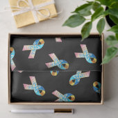 CDHARAB- (1) CDH Awareness Lint Weefselpapier Tissuepapier (Geschenk)