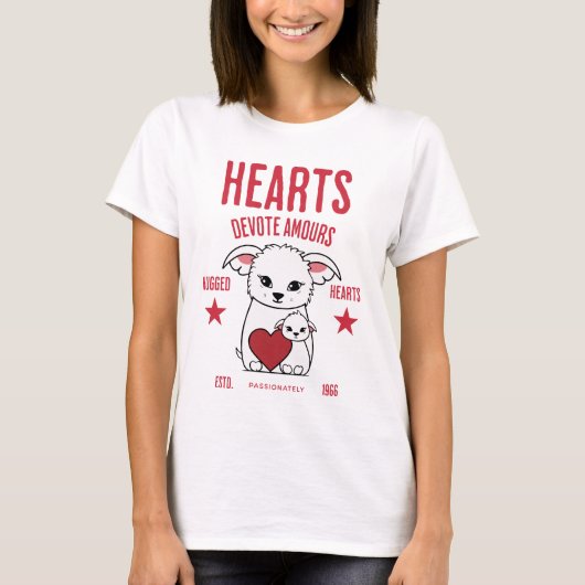 CDheartSdevote T-shirt (Voorkant)