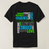CDKL5 Awareness epileptic encephalopathy Related L T-shirt (Design voorkant)