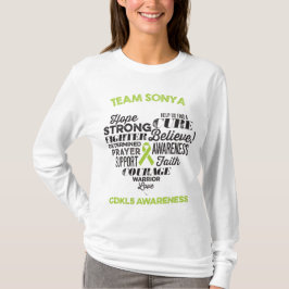 CDKL5 Awareness Shirt, Sonya Story, CDKL5 T-shirt