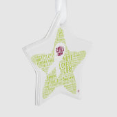  CDKL5 Bewustmakingsorganisatie Ornament (voorkant)