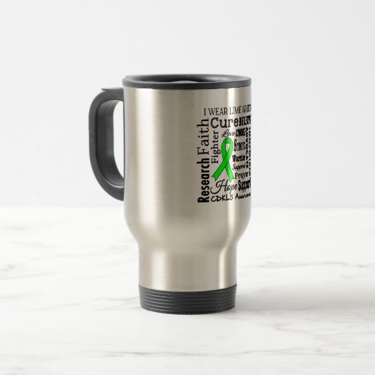 CDKL5 Travel Mug Reisbeker (Voorkant links)
