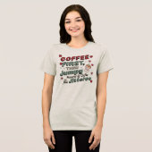 CDkoffieeerste Tri-Blend Shirt (Voorkant volledig)