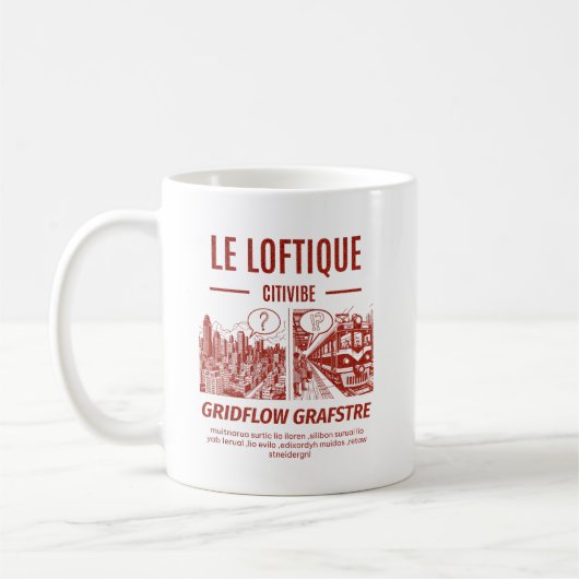 CDleloftique Koffiemok (Links)