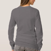 CDLS T-shirt met logo en lange mouwen (Achterkant)