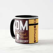 CDM Fabled Coffee Label Mok · Keramisch 11 oz. (Voorkant links)