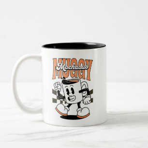 CDmuggymo Tweekleurige Koffiemok