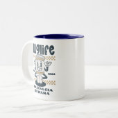 CDmuglife1966 Tweekleurige Koffiemok (Voorkant links)