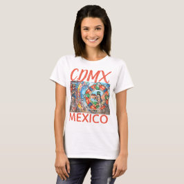 CDMX Mexicaanse straatgraffitti-muurschildering T-shirt