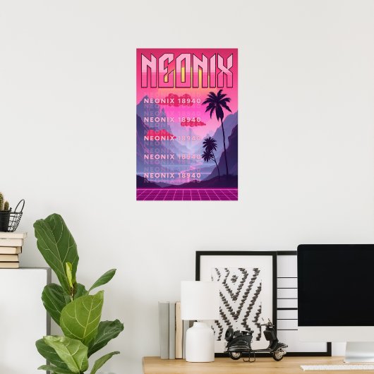 CDneonix Poster (Thuiskantoor)