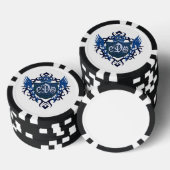 CDO-Blue Shield - Poker Chips (Opstapeling)