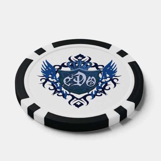 CDO-Blue Shield - Poker Chips (Enkel)