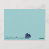 CDO-BLUE ZULLEN-BRIEFKAART BRIEFKAART (Achterkant)