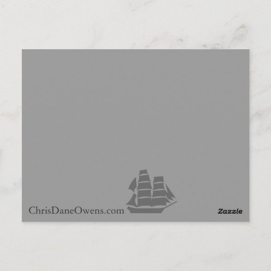 CDO Cliffhanger-Briefkaart Briefkaart (Achterkant)