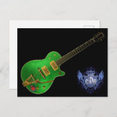 CDO GREEN GUITAR TILT BRIEFKAART (Voorkant / Achterkant)