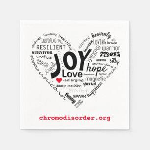 CDO Heart Napkin Servet