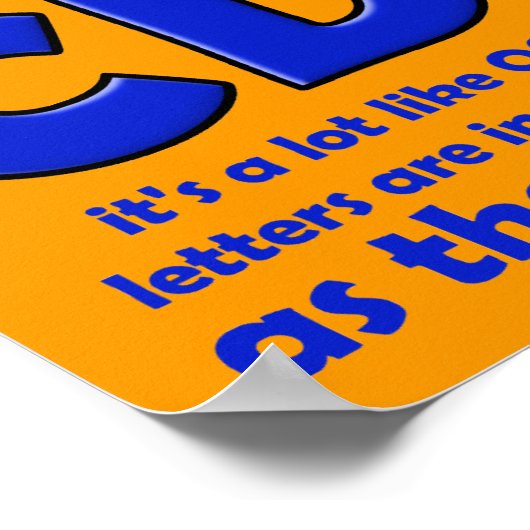 CDO OCD Funny Poster Sign. (Hoek)