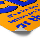 CDO OCD Grappige Poster Bord (Hoek)