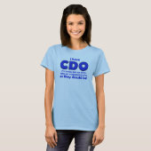 CDO OCD Grappige T-Shirt (Voorkant volledig)