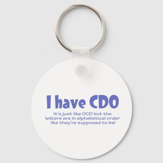 CDO SLEUTELHANGER (Voorkant)