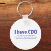CDO SLEUTELHANGER (Voorkant)