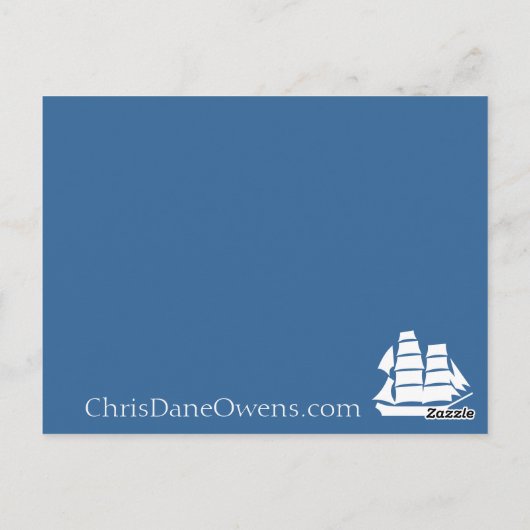 CDO — UK Quest Briefkaart (Achterkant)