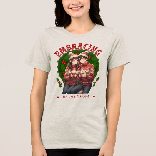 CDomhelzend Tri-Blend Shirt (Voorkant)
