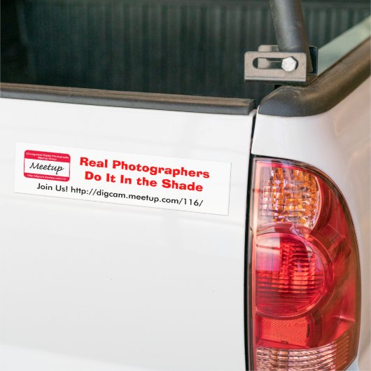 CDP de Bumpersticker van de Vergaderup (Op Truck)