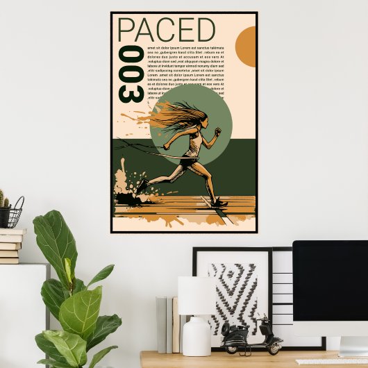 CDpaced003 Poster (Thuiskantoor)