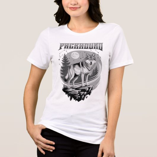 CDpakjager Tri-Blend Shirt (Voorkant)