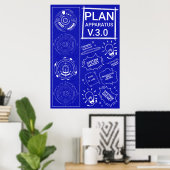 CDplanappa30 Poster (Thuiskantoor)