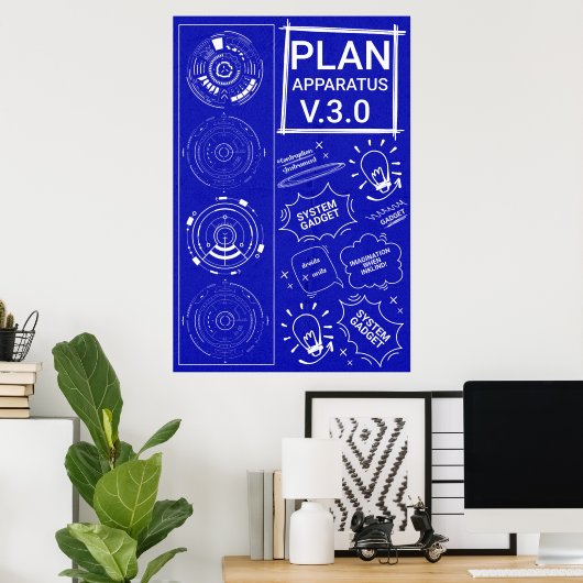 CDplanappa30 Poster (Thuiskantoor)