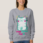 CDpurr-fectlypaw Trui (Voorkant)