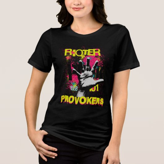 CDrioterprovokers Tri-Blend Shirt (Voorkant)